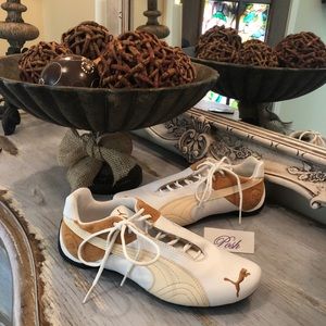PUMA LEATHER SNEAKERS, Excellent Condition